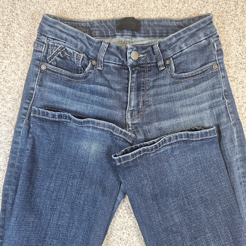 Buckle Black Fit No 53 Tailored Bootcut Jeans Womens 27x32 Blue Stretch Denim
